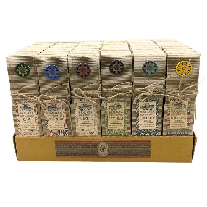 Varillas de Resina para Rituales - Paquete (8x 12 fragancias)