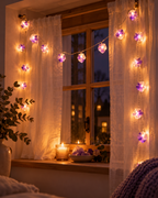 Luces de amatista para decorar el dormitorio