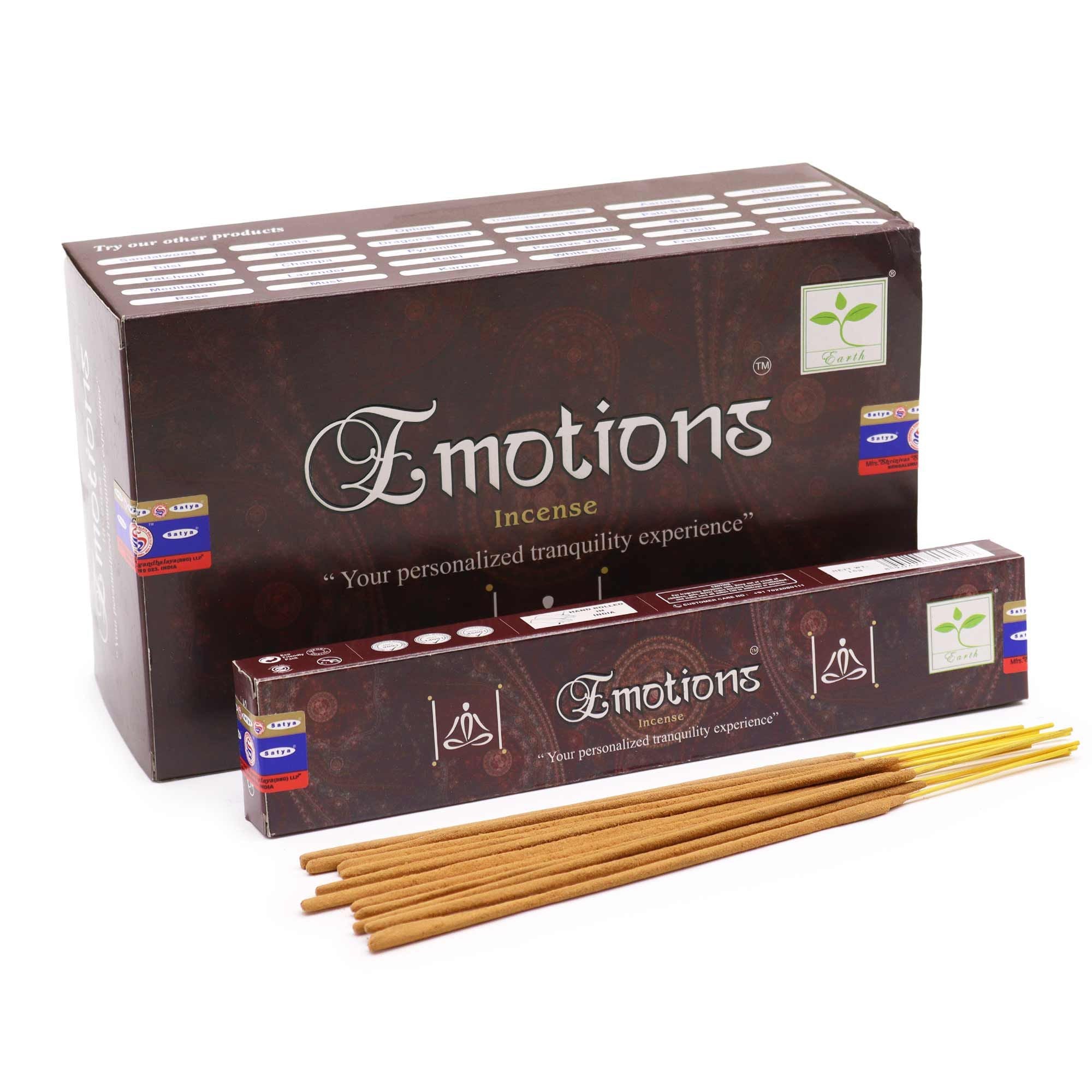 Varillas de Incienso Satya 15gm - Emoción