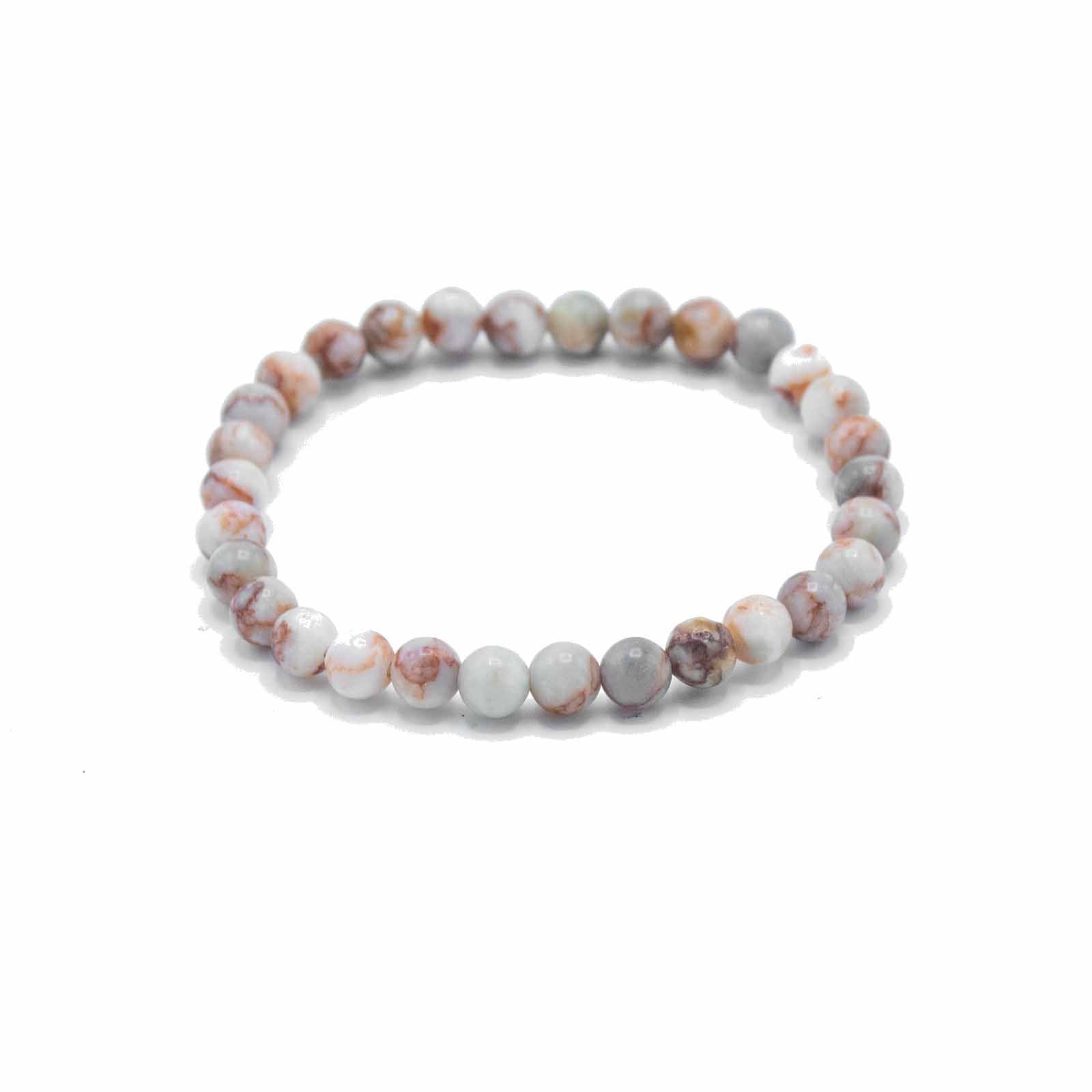 Pulsera de manifestación de piedras preciosas - Piedra de araña de sangre - Lazos familiares