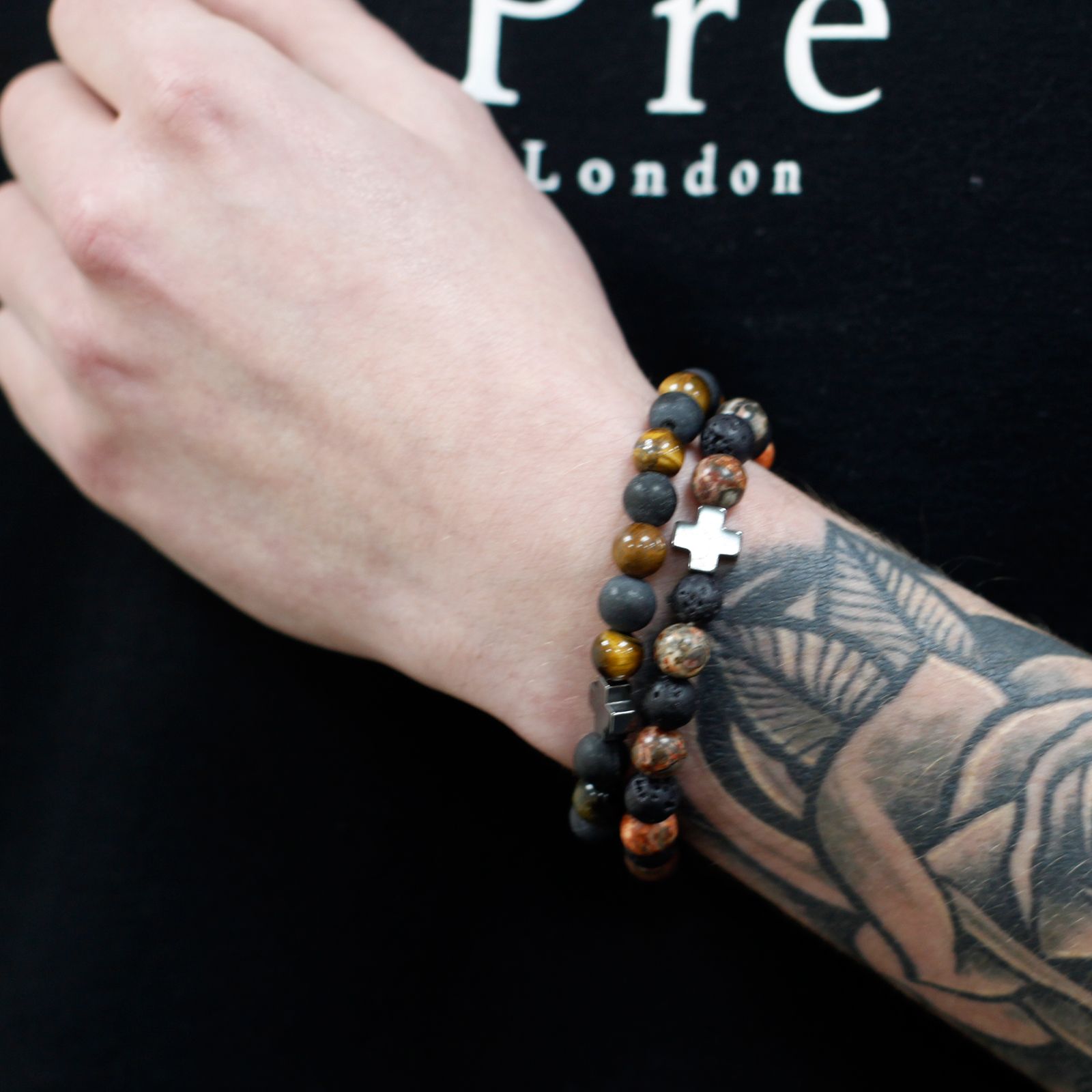 2 Pulseras con Piedras Preciosas - Armonia