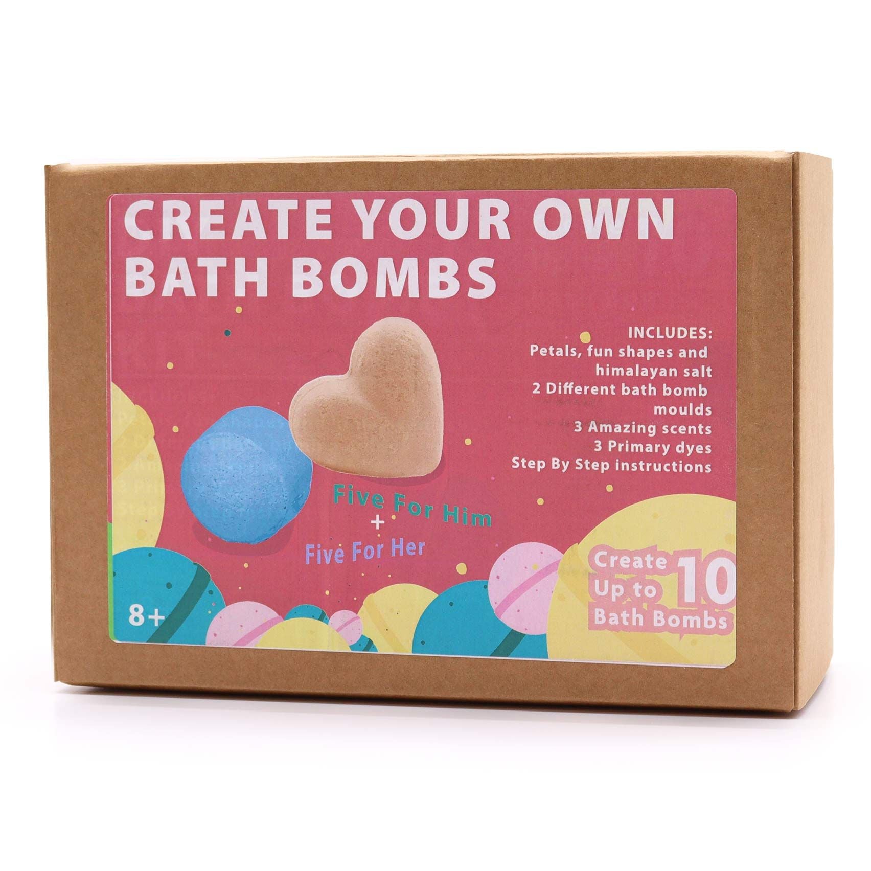 Kit de bomba de baño - Aleación y satén