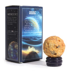 1x Planeta de Jaspe con Soporte Solar (MERCURY) - 40mm