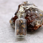 Collar de Piedras Preciosas Embotelladas - Amatista