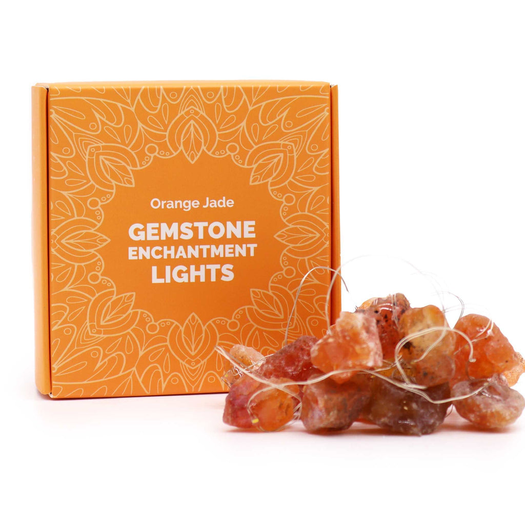 Luces de Piedras · Jade Naranja
