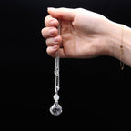 Colgante de Manos Curativas de Piedras Preciosas - Cuarzo Rosa