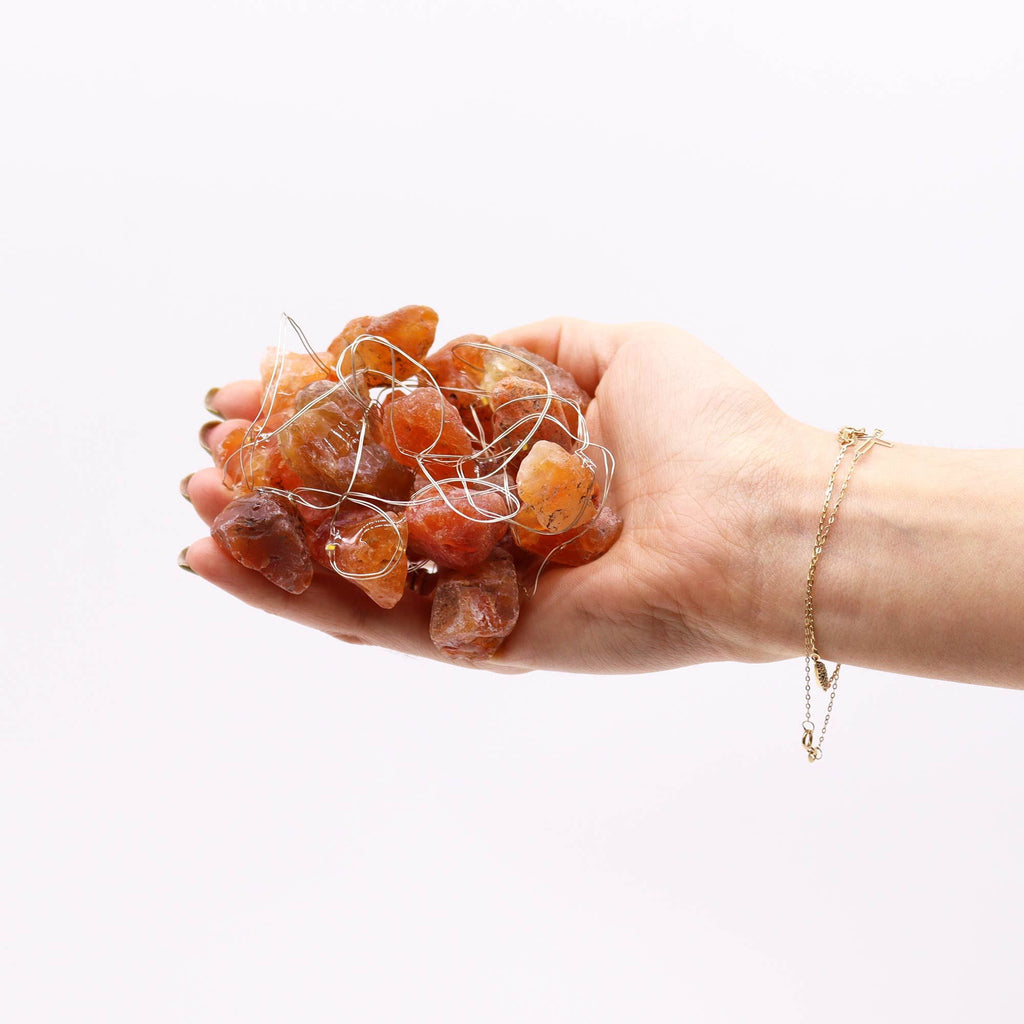 Luces de Piedras · Jade Naranja