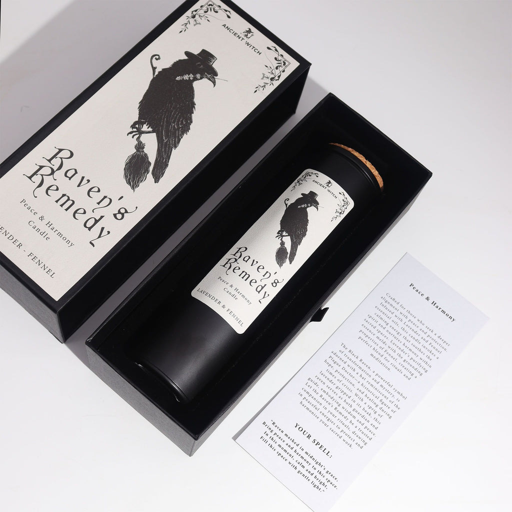Velas Purificadoras de Brujas Antiguas - Remedio de los cuervos