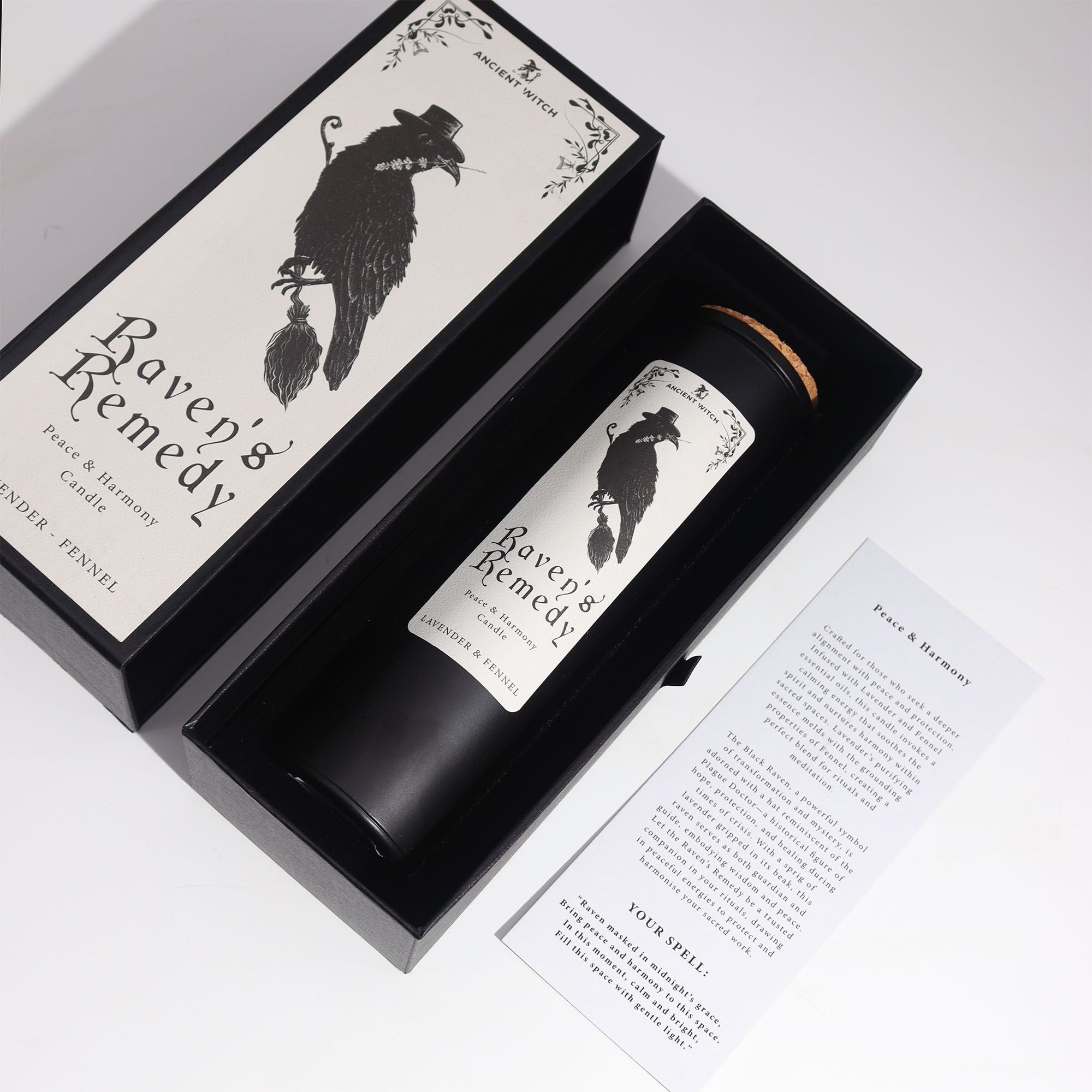 Velas Purificadoras de Brujas Antiguas - Remedio de los cuervos