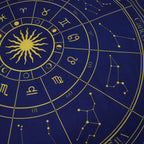 Paño para lectura de Tarot - Zodiaco