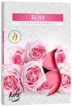 1x Set de 6 Velas de Té Perfumadas - Rose