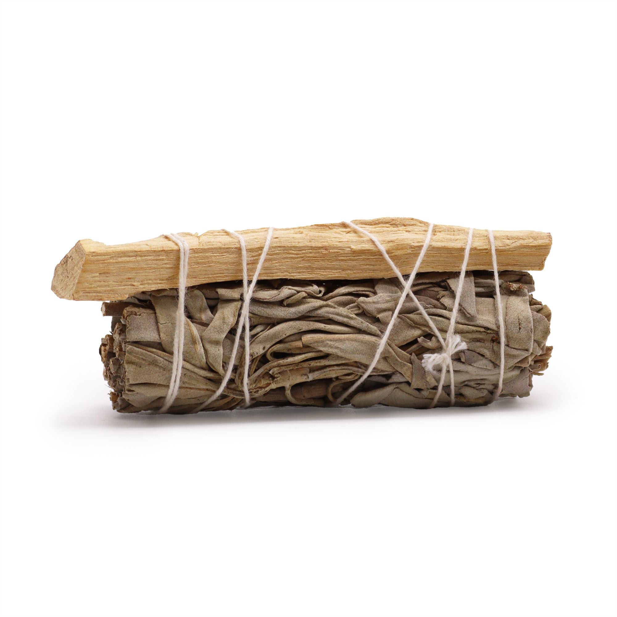 Atados de Hierba - Salvia Blanca y Palo Santo 10 cm