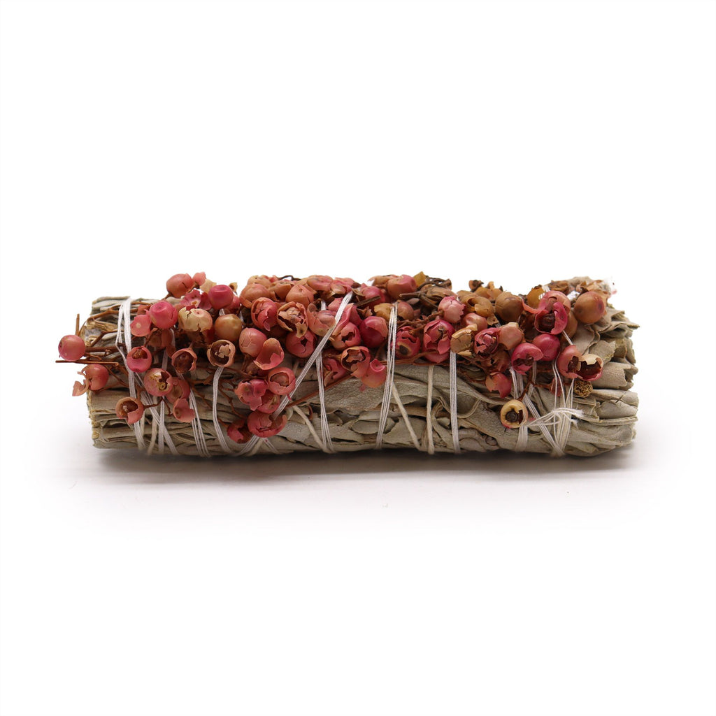 Atado de Hierba - Salvia Blanca y Semilla de Pirul