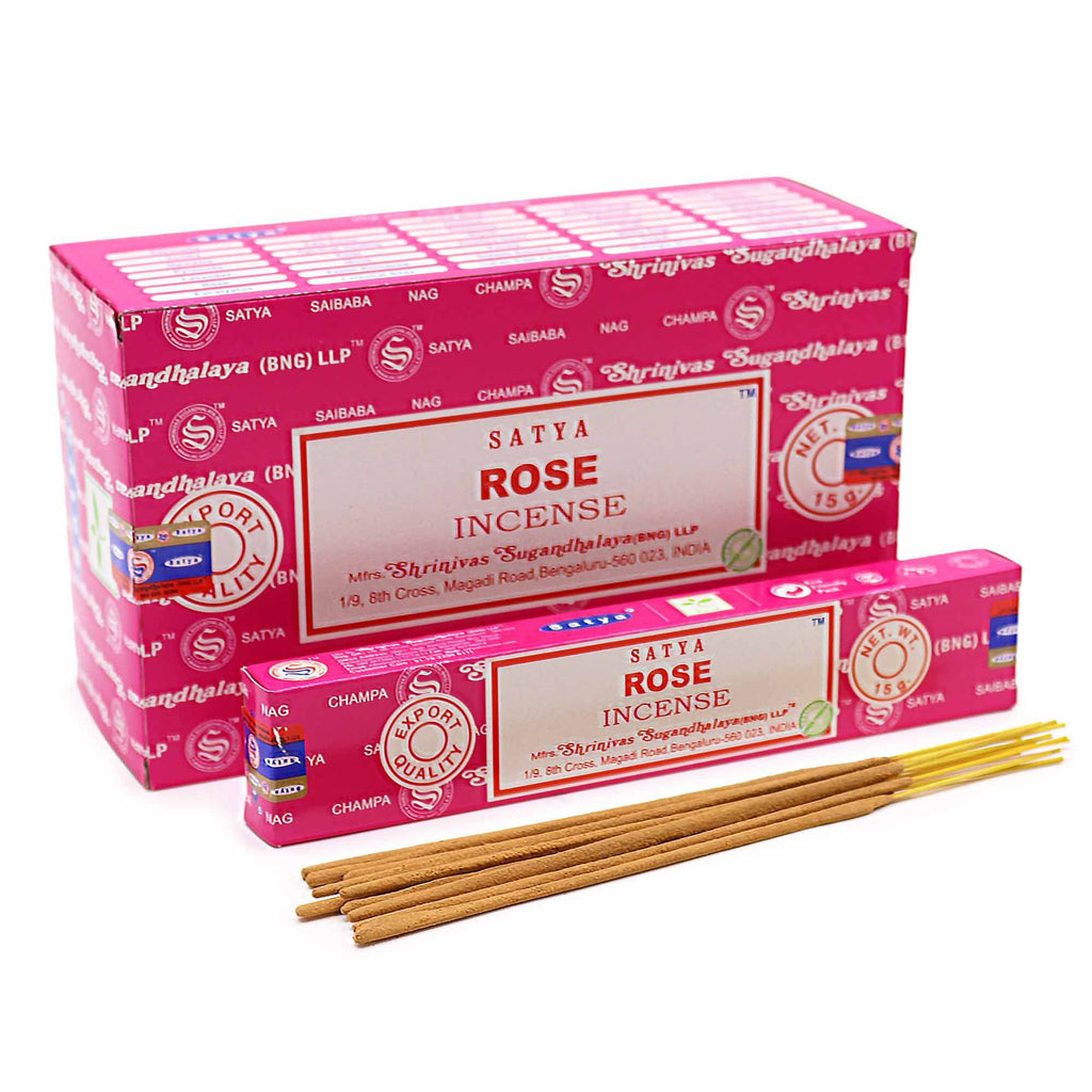 Varillas de Incienso Satya 15gm - Rosa