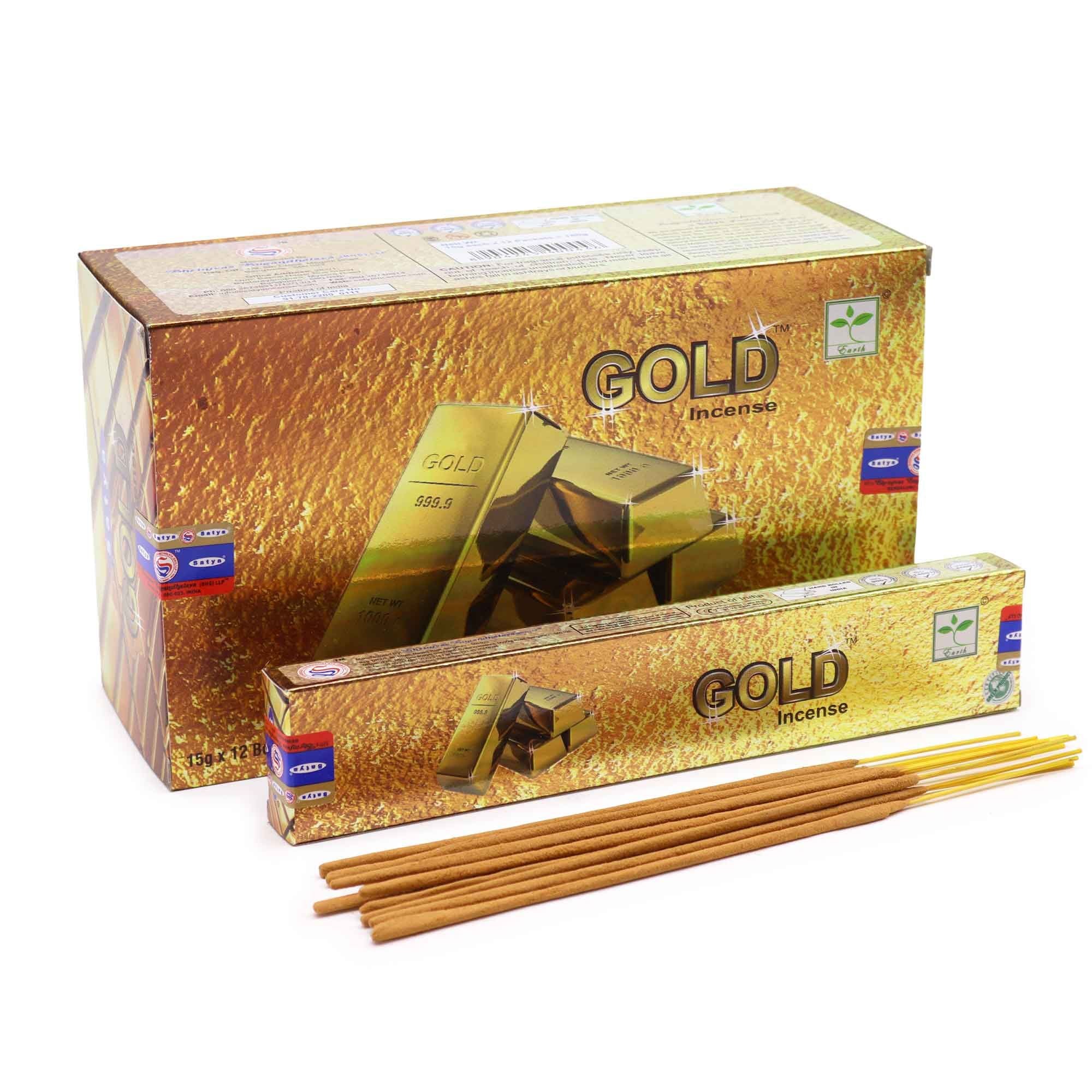 Varillas de Incienso Satya 15gm - Oro