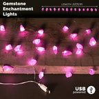 Luces de Piedras · Cuarzo Rosa