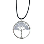 Colgante Árbol de la Vida - Cristal de Roca