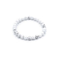 Pulsera de Manifestación de Piedras Preciosas - Jaspe Blanco - Paz