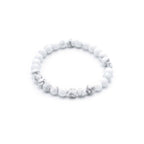 Pulsera de Manifestación de Piedras Preciosas - Jaspe Blanco - Paz